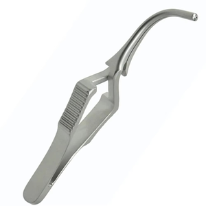 เครื่องมือผ่าตัดคุณภาพสูงแบบแมนนวล DeBakey Atraumatic Bulldog Clamp แบบโค้ง 8 ซม. ทำจากสแตนเลสสตีล ใช้ซ้ำได้ - Product Image 6