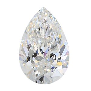 Diamant de laboratoire de 1,00 ct, taille poire, couleur D, pureté VVS2, certifié IGI - Product Image 2