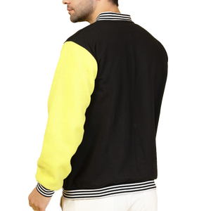Custom Vintage School College <b>Mens</b> Varisty <b>Jackets</b> <b>Leather</b> sleeves Wool Letterman Crop Varsity <b>Jacket</b> ladies baseball chenille - Product Image 2