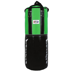 Sac d'entraînement de boxe Fairtex professionnel jaune et noir en PU durable, non rempli, pour le kickboxing, sac de frappe de qualité supérieure - Product Image 5