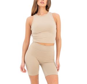 เสื้อกล้ามระบายอากาศแขนกุดสำหรับผู้หญิงเสื้อกล้ามลำลองฤดูร้อน - Product Image 1