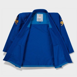 Kimono de Jiu Jitsu Brasileño para Niños, 300 g/m², Tejido Perlado, Algodón Preencogido, Logotipo Personalizado, Uniforme de Entrenamiento, Fábrica de Artes Marciales - Product Image 2