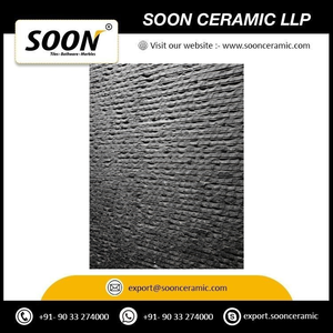 SOON CERAMIC Prix direct usine, grande dalle de dolomite noire polie, finition chisellée et lisse, design 3D moderne et écologique - Product Image 2