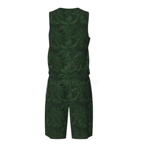 Uniforme de basket-ball sur mesure de haute qualité pour hommes, meilleure vente, respirant, imprimé avec logo personnalisé, polyester - Product Image 4