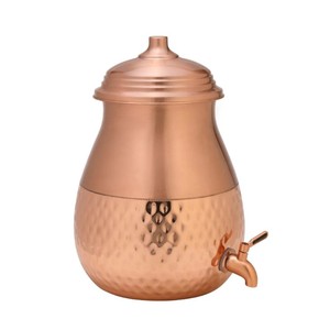 Pure Hammered Copper Eco-Friendly Water Dispenser Leak-Proof <b>Tap</b> | Ayurvedic Traditional Design Water Storage Tank Healthy - Product Image 2