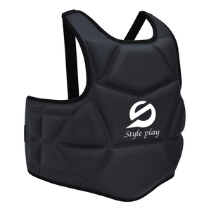 Protection de Poitrine de Boxe en Cuir Véritable et PU Écologique de Qualité Supérieure, Durable, pour Entraînement Professionnel de Kickboxing, Nouvelle Arrivée - Product Image 1