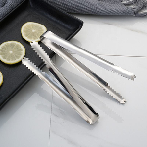 Pince à glace en acier inoxydable pour usage professionnel et domestique, durable et ergonomique - Pince à glace - Product Image 4