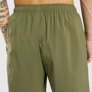 ราคาขายส่ง กางเกงขาสั้นผู้ชายสีพื้น คุณภาพสูง ผ้าฝ้ายผสม ทนทาน เหมาะสำหรับวิ่ง ปรับขนาดได้ วัสดุทันสมัย ทรงปกติ - Product Image 4