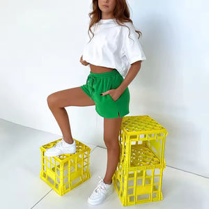 Shorts décontractés pour femmes grande taille, nouvelle collection, haute qualité, respirants, pour la course et la gym, service OEM - Product Image 5