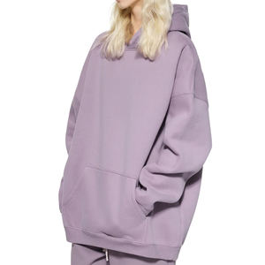 Sweat à capuche oversize de haute qualité, 400 g/m², 100 % coton, décontracté, personnalisable, pour hommes et femmes, sweats à capuche de luxe - Product Image 2