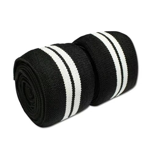Vendas de Rodilla Profesionales para Sentadillas en Gimnasio, para Levantamiento de Pesas y Powerlifting, con Logotipo Personalizado, Proveedor Mayorista OEM ODM - Product Image 3