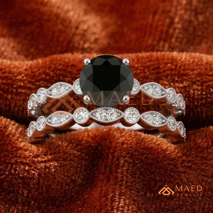 14K Solid <b>silver</b> Six-Claw <b>Solitaire</b> <b>Ring</b> with Hexagon Band Classic Round Cut Lab Grown Diamond Jewelry for Women Promise <b>Ring</b> - Product Image 1