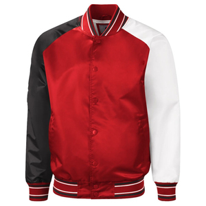 Custom Satin <b>Bomber</b> <b>Jacket</b> Men <b>Women</b> OEM Wholesale Streetwear Varsity Satin <b>Jacket</b> Embroidered Logo <b>Lightweight</b> Fashion Coat - Product Image 6