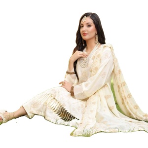 Diseñadores paquistaníes Salwar Kameez Dr Haris Vol ZEENAT Conjunto de Kurta indio para mujer Traje de mujer Trajes y vestidos paquistaníes elegantes - Product Image 1