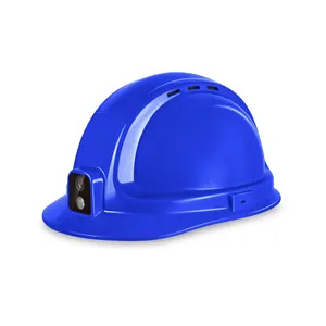 1080P HD Smart Site Safety Headlight 4G LTE WIFI helmet Hard Hat Camera for Engineering Site Construction Power Inspection