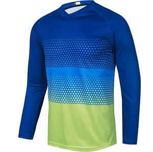 Camiseta de Ciclismo MTB al Por Mayor, Ropa con Impresión por Transferencia de Calor, Resistente al Viento, Manga Larga, Sublimada, para Descenso, de Secado Rápido - Product Image 3