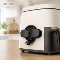 Organisateur de câbles auto-adhésif en silicone pour appareils électroménagers, enrouleur de câbles de cuisine, support de câbles pour appareils domestiques