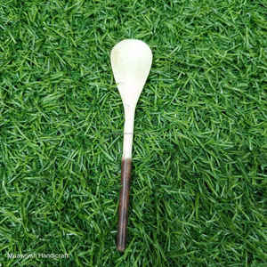 Cuchara de hueso de búfalo hecha a medida de alta calidad, cuchara para cocinar y servir, cuchara de té y café elegante para el hogar, restaurante, boda, uso en Hotel - Product Image 1