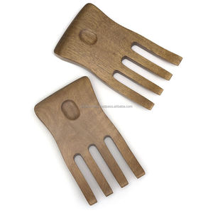 Ensemble de saladiers en bois d'acacia avec long manche, écologique, passe au lave-vaisselle, ARTISTIC CRAFTS - Product Image 6