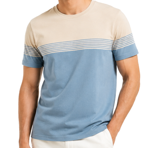 Premium Quality Customized Colors <b>Men</b> T Shirt Knitted Breathable Quick Dry Minimalist Streetwear Short Sleeve - Product Image 2