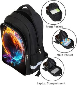 Mochila de Algodón Sublimado Personalizada, Elegante y Moderna, Impresión Completa, Ligera, 21L, Múltiples Bolsillos, Diseño OEM, Alta Calidad - Product Image 2