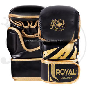 Guantes de Boxeo Oficiales de Piel Sintética PU para Muay Thai, MMA y UFC con Logotipo Personalizado - Product Image 1