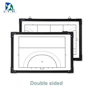 Tableau blanc tactique de hockey magnétique pliable professionnel double face avec logo et cadre en plastique/aluminium pour l'entraînement sportif - Product Image 4