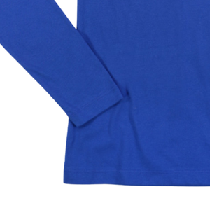 Zeta Phi Beta 1920 Long Sleeve T Shirt Royal <b>Blue</b> Womens Greek Letter Tee ZPB Chenille Script Sorority Apparel Slim Fit Casual W - Product Image 2