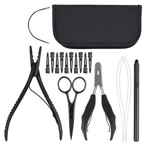 ชุดอุปกรณ์ต่อผมคุณภาพสูง ZARNAB SURGICAL ผลิตจากเหล็กกล้าไร้สนิมเกรดผ่าตัด ทนทาน ใช้งานได้ดี เหมาะสำหรับช่างทำผมมืออาชีพ - Product Image 1