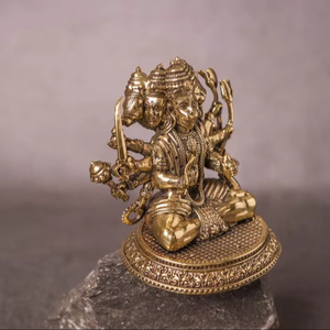 รูปปั้นพระพุทธรูปทองเหลืองขนาดใหญ่ |   งานฝีมือโลหะทำมือ ศิลปะป๊อปอาร์ตสมัยใหม่ เป็นมิตรกับสิ่งแวดล้อม ทนทาน รูปเทพฮินดู สำหรับตั้งโต๊ะ วันเกิด บ้าน วัด - Product Image 1