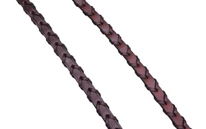 Rênes en cuir lacées, équipement d'équitation durable, matériel équestre - Product Image 4