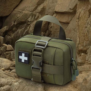 Botiquín de primeros auxilios de cuero impermeable de calidad premium para emergencias en camping, senderismo y viajes al aire libre a un precio razonable. - Product Image 2