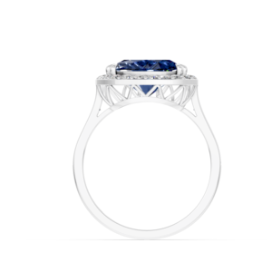 Anillo de Plata 925 con Diamante de Laboratorio para Mujer, Certificado IGI, RJC, ODM, OEM, Fabricante Ético, Venta al Por Mayor, E201346 - Product Image 3