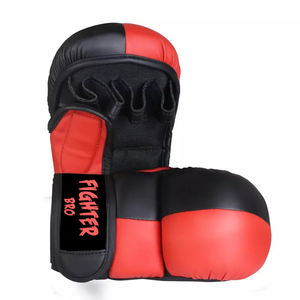 ถุงมือต่อสู้ MMA ระดับมืออาชีพ หนังเทียม สำหรับฝึกซ้อม มวยไทย คิกบ็อกซิ่ง รับสกรีนโลโก้ - Product Image 6