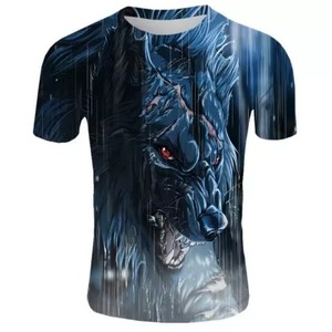 T-shirt décontracté pour homme en polyester/coton de qualité supérieure, couleur unie, sublimation, best-seller, surdimensionné, écologique, séchage rapide - Product Image 6