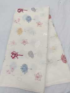 Tela de Algodón Puro de Diseño con Bordado de Alta Calidad, 65 GSM, Material con Hilo Floral para Prendas Étnicas y Moda de Boutique - Product Image 6