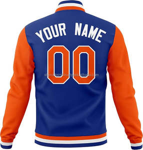 Veste d'hiver pour homme, col montant, qualité supérieure, logo personnalisé, respirante, écologique, inspirée des motos, vêtements en gros - Product Image 4