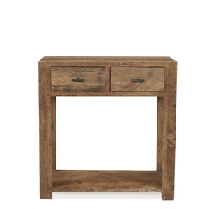Mesa Consola Moderna de Madera de Mango Sólida Hecha a Mano, Ecológica, para Sala de Estar, Uso en Hoteles, Diseño de Base con Patas, Arte Manish - Product Image 2
