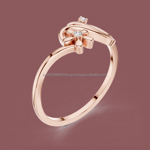 Moissanite 10K et bague en argent pour un usage quotidien - Product Image 1