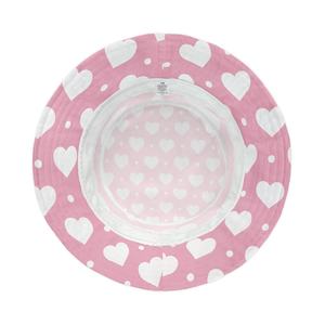 Lovestruck หมวกบักเก็ตสีชมพูพร้อมผ้าระบายอากาศได้ดีหมวกบังแดดสำหรับกีฬากลางแจ้งและฤดูร้อน - Product Image 2