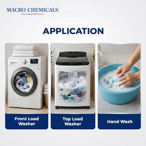 Détergent Liquide Antibactérien Écologique OEM Malaisie à Base Végétale Concentré pour Lave-linge à Chargement Frontal et Supérieur 1,8L en Sachet à Bec Verseur - Product Image 3