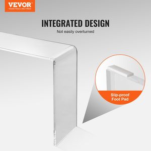 Mesa Consola Acrílica Transparente para Recibidor, Sala de Estar o Comedor, 37.95x15x29.13 Pulgadas - Product Image 5