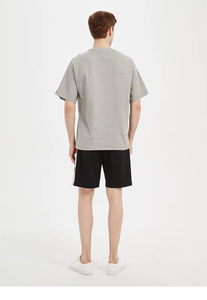 Hot Selling Oversized Cotton Men's T-Shirts Manufacturer Print Heavyweight 260 Gsm Custom Heavy Weight <b>Tshirt</b> for Men - Product Image 3