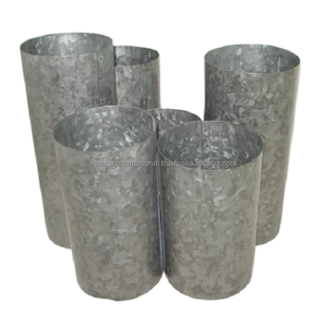 100% jardinières de créateur de fleurs en métal pur pour accessoires de Pot floral décoratif de jardin de Restaurant - Product Image 3