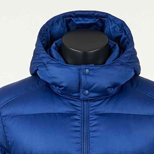 Veste matelassée décontractée pour homme, personnalisable avec logo, respirante, écologique, de haute qualité, épaisseur standard, col montant, hiver, OEM - Product Image 4