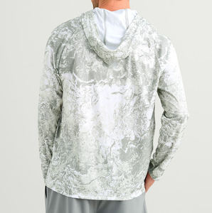 Sudadera de Pesca Ligera de Bajo Precio con Protección Solar y Cuello Ajustable, Camisa de Pesca con Capucha y Manga Larga - Product Image 5