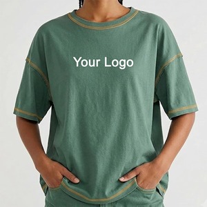 Camiseta de Manga Larga de Alta Calidad, Color Sólido, Corte Holgado, para Mujer, para Entrenamiento y Gimnasio, Transpirable - Product Image 1
