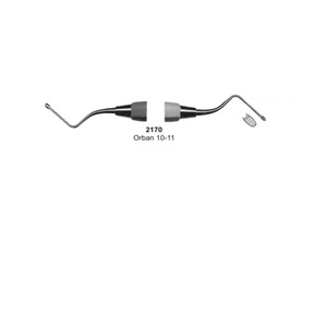 DENTRIC IMPLANTS Détartreur dentaire à double extrémité pour dents postérieures # Modèle 8 ResinEight Handle Manuel en Acier et Plastique - Product Image 1