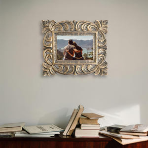 Luxury Solid Wood Photo <b>Frame</b> Classic Premium Handmade Natural Solid Wood Photo <b>Frame</b> Eco Friendly Wood Photo <b>Frame</b> Home Decor - Product Image 4