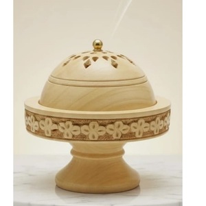 Quemador de Incienso Aromático de Madera de Estilo Moderno para Uso en el Hogar y Hoteles, Acabado Personalizado, Quemador de Incienso de Diseño - Product Image 1